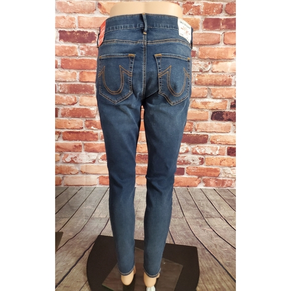 True Religion Jennie Curvy Mid Rise Jeans Sz 32 - Picture 3 of 5
